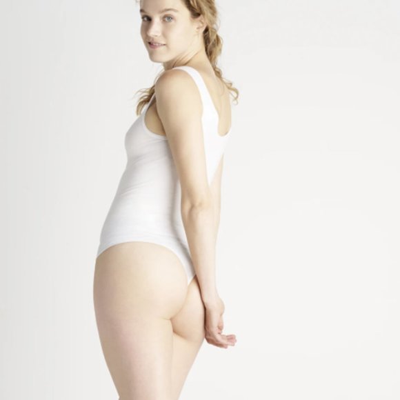 Ruby Cotton Shaping Thong Back Bodysuit -Yummie - Picture 3 of 3